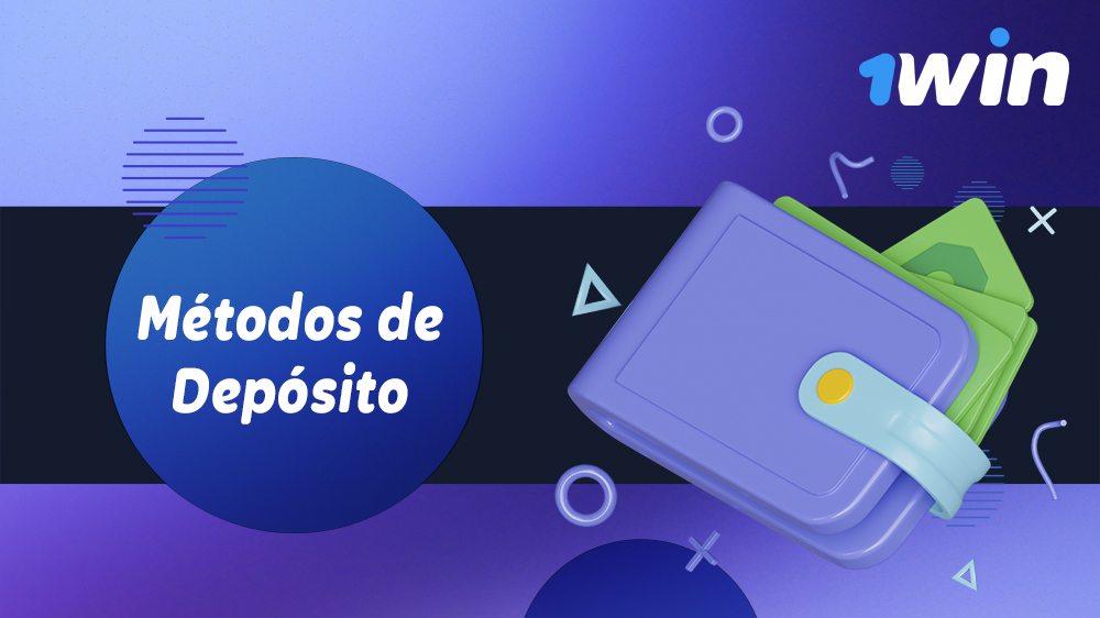 Formas de pagamento e valores disponíveis para depósitos a 1Win