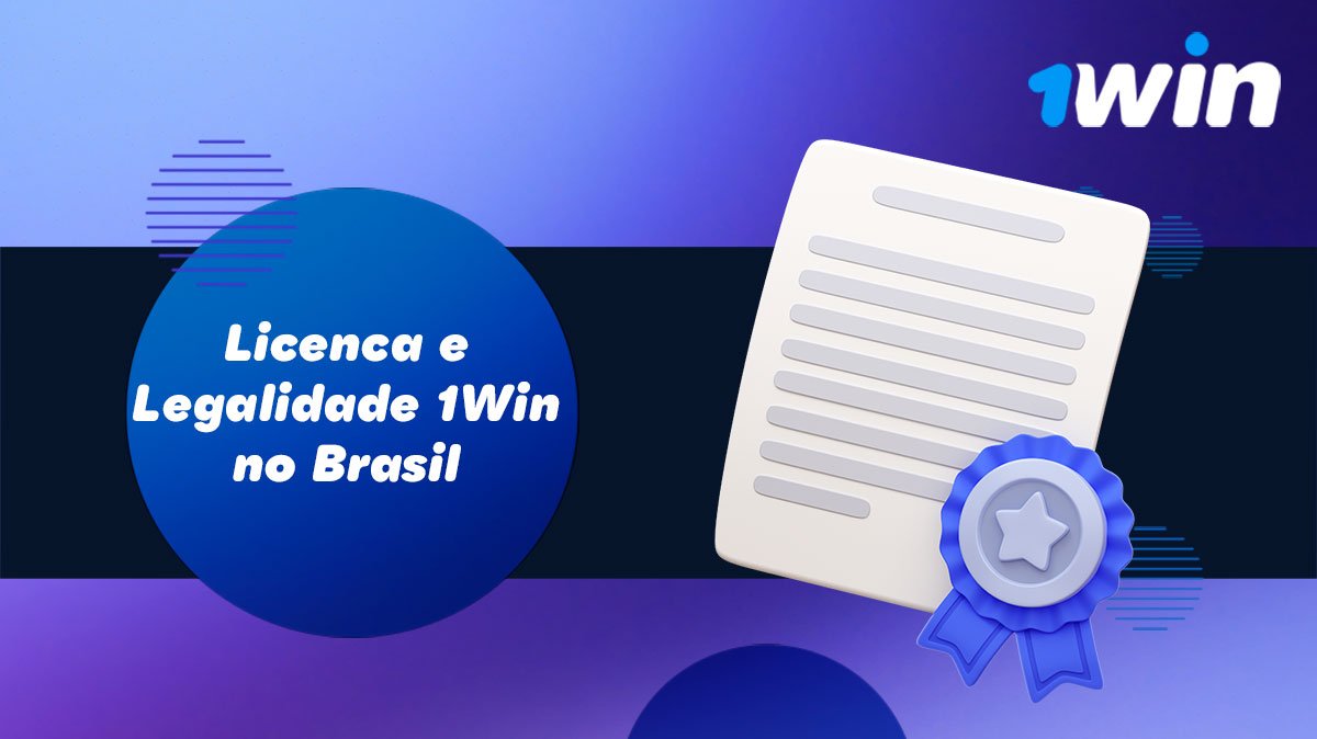 A informação relacionada à licença 1win.