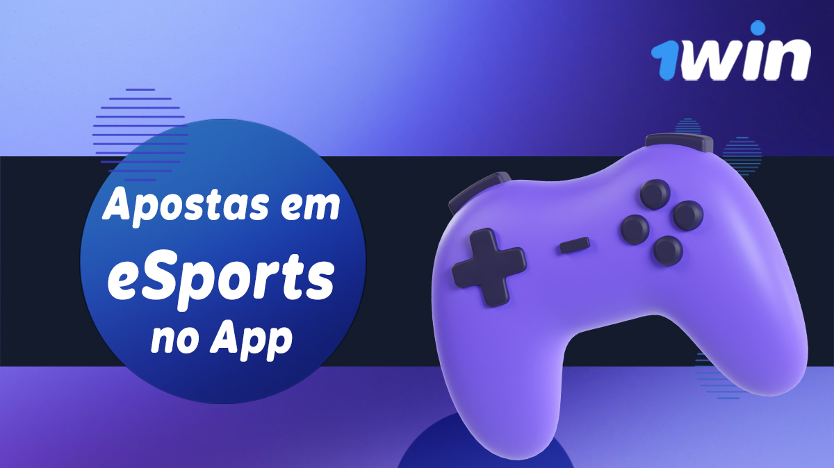 Apostar em eSports na aplicação móvel da casa de apostas 1Win