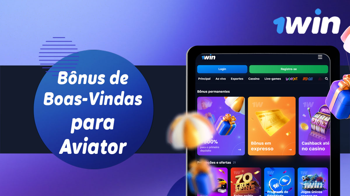 Bónus de boas-vindas no 1Win para os fãs do Aviador