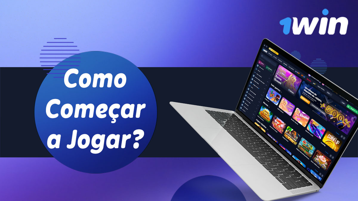 Como começar a jogar jogos de casino online no 1Win Brasil