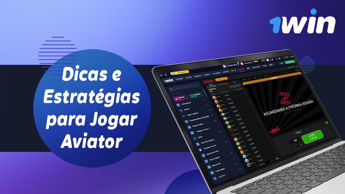 Dicas e estratégias úteis para ganhar dinheiro no jogo Aviator no 1Win