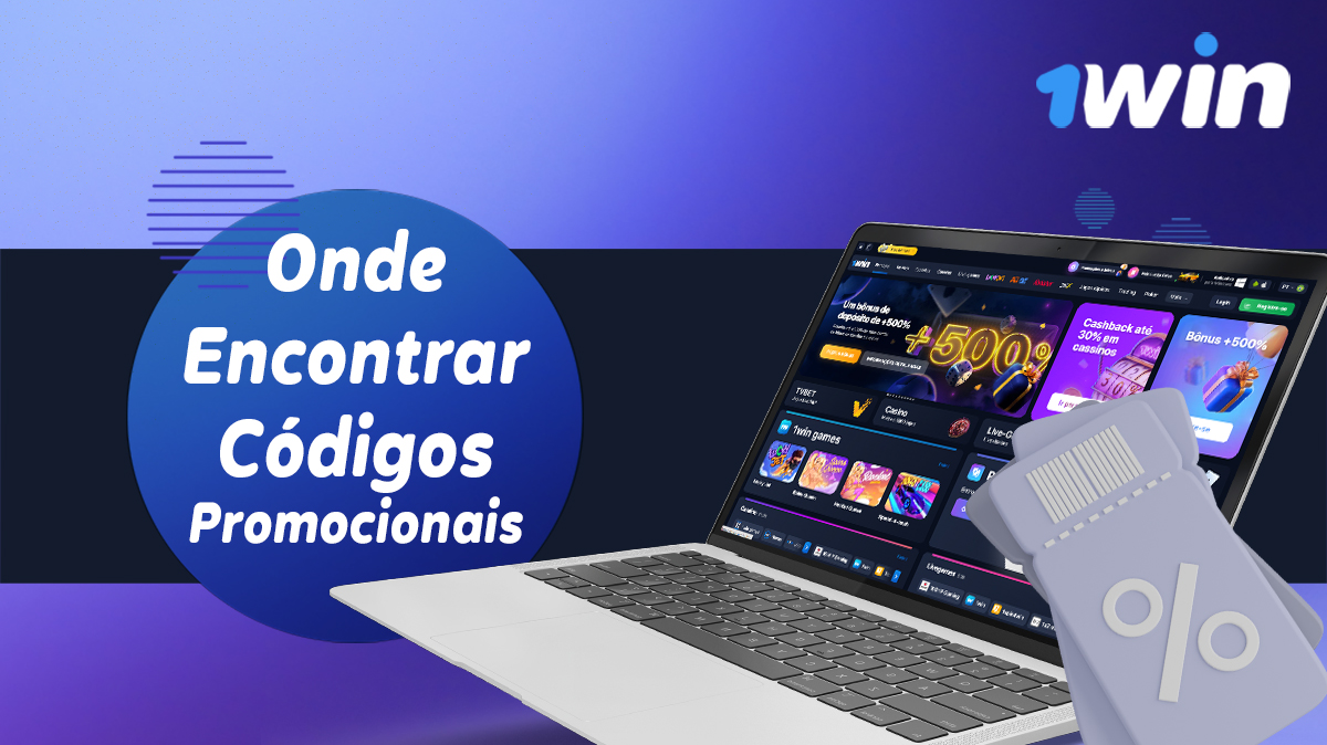 Onde os utilizadores do Brasil podem encontrar códigos promocionais para 1Win