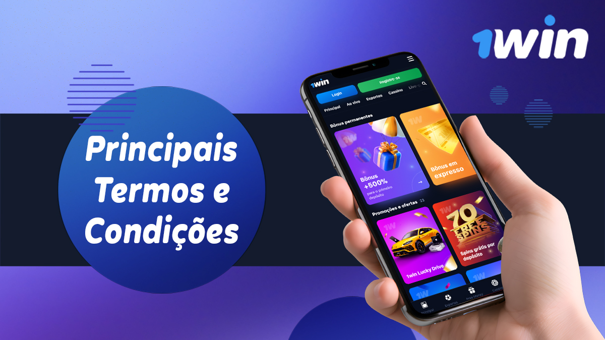 Condições básicas de utilização dos bónus 1Win Brasil