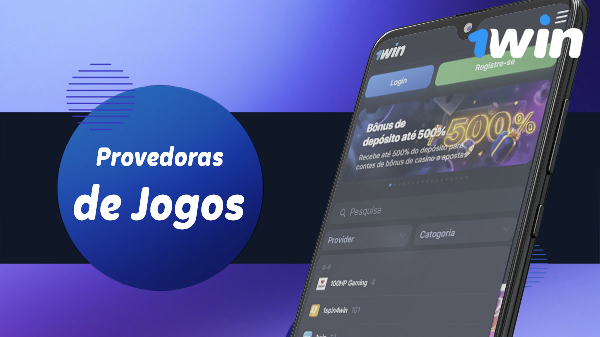 Fabricantes de jogos que fornecem software aos casinos em linha do 1Win