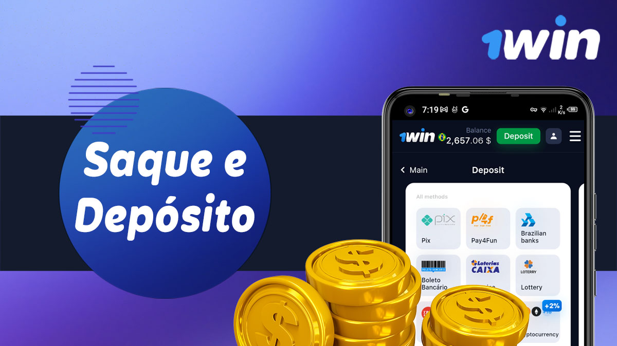 Métodos de pagamento para depósitos e levantamentos no 1Win em 2024