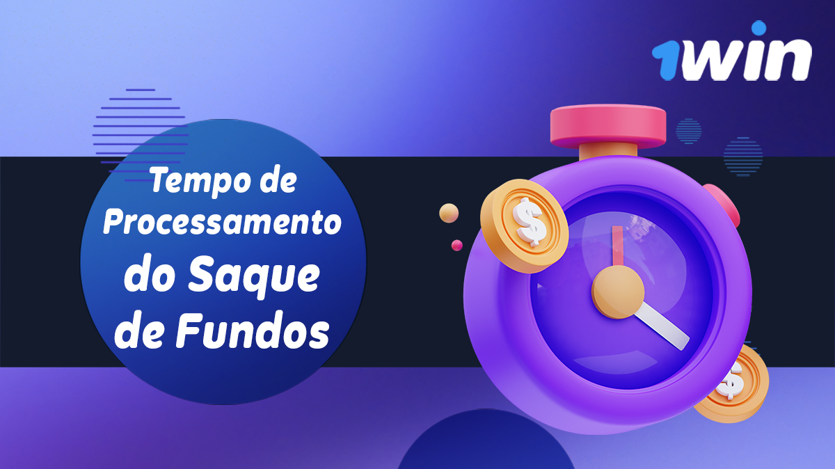 Tempo durante o qual o dinheiro retirado do 1Win é creditado na conta
