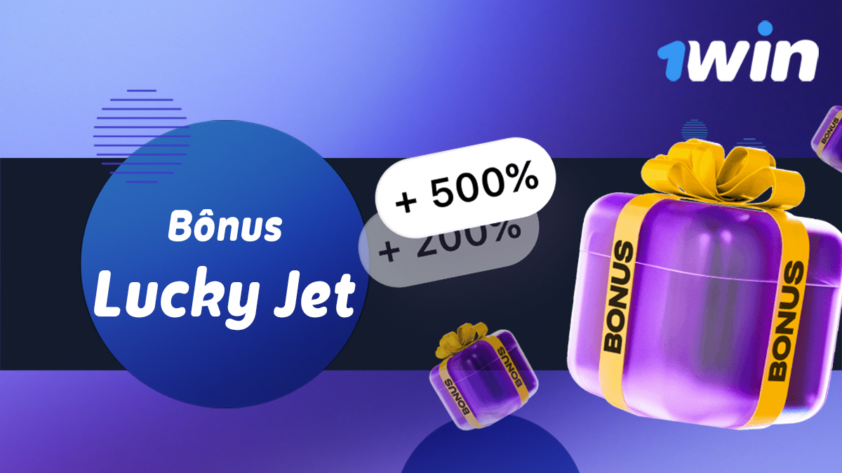 Bónus de boas-vindas da 1win para os fãs do Lucky Jet