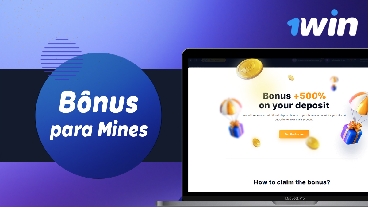 Como obter e usar o bónus para jogar Mines on 1win