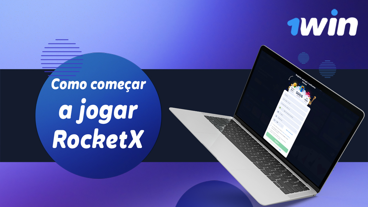 Como os usuários brasileiros podem começar a jogar Rocket X no 1win
