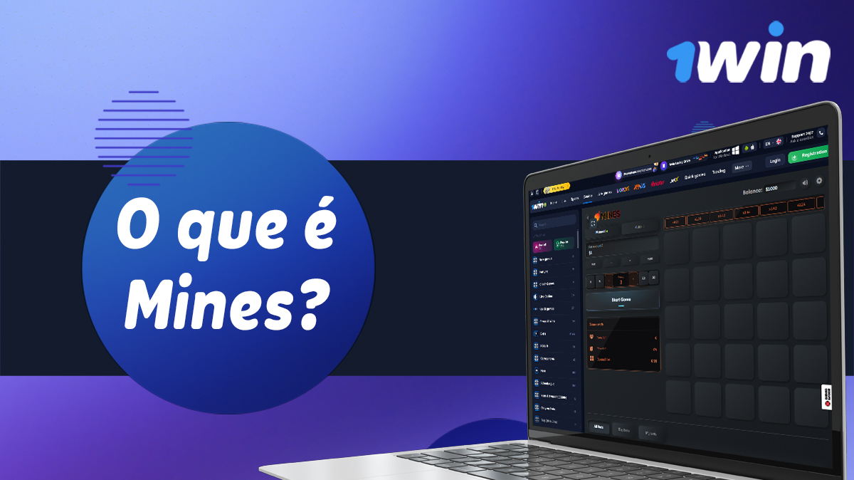 Informações gerais sobre o jogo Mines on 1win Brasil