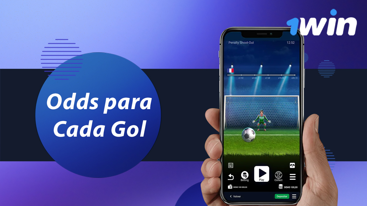 Probabilidades para cada golo em Penalty Shoot Out em 1win