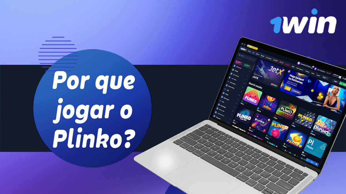 Razões para jogar Plinko no site do casino online 1win