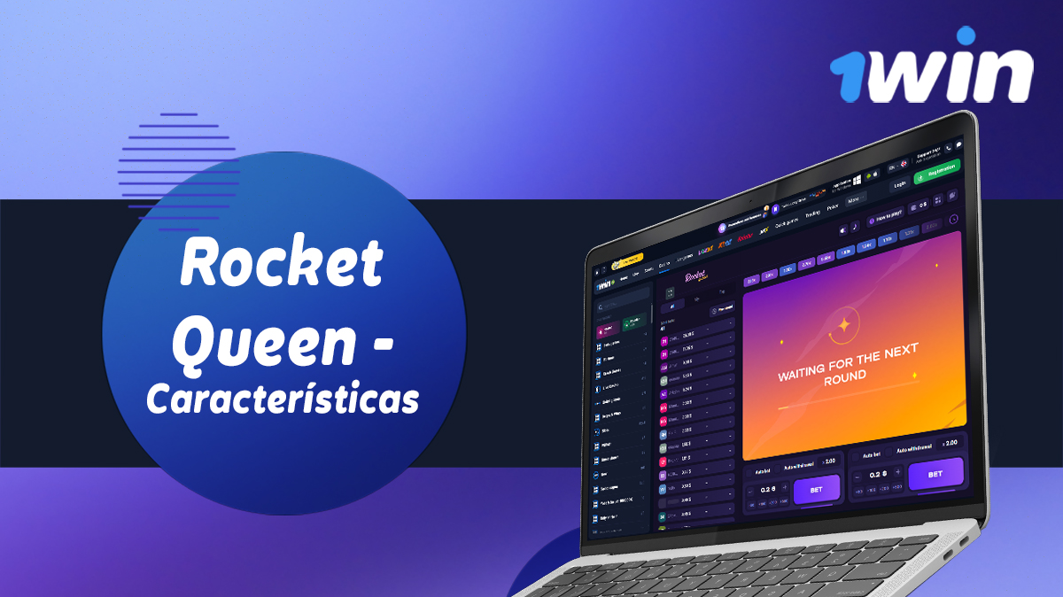 As principais características e funções do jogo Rocket Queen no 1win