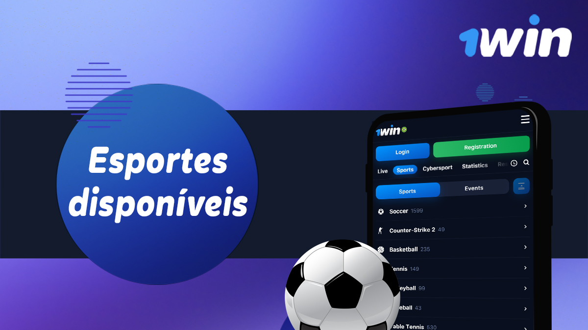 Em que desportos podem apostar os utilizadores 1win