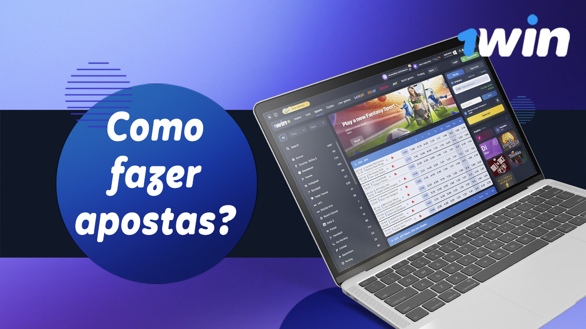 Instruções para começar a apostar na 1win Brasil