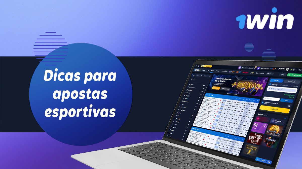 Dicas úteis para apostar com sucesso na 1win