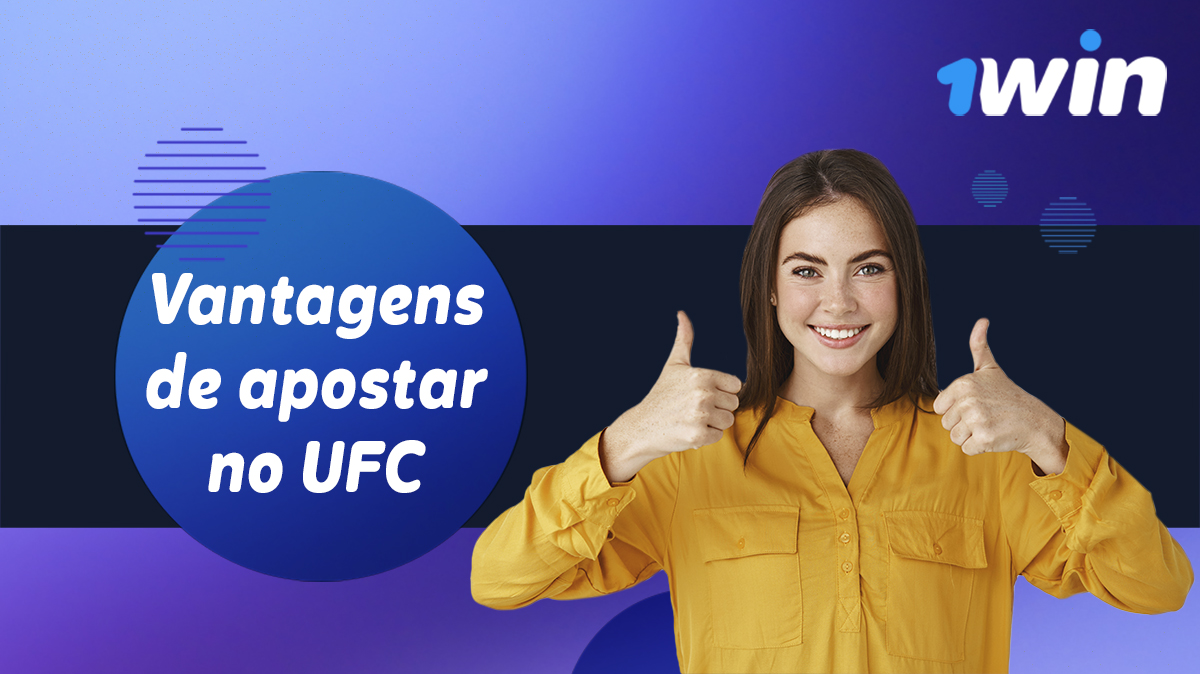 Benefícios de apostar na UFС no 1Win Brasil