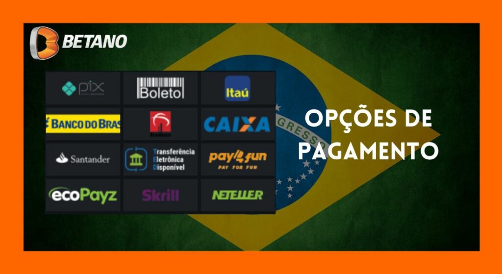 Uma visão geral de todas as formas de sacar fundos da conta no aplicativo móvel para apostas e jogos de azar Betano Brasil