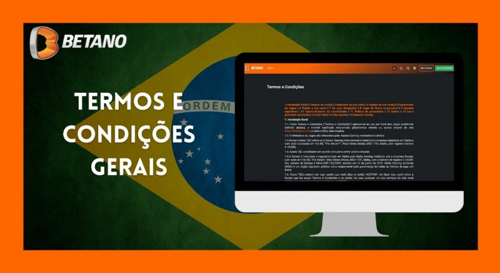 Regras para uso da plataforma Betano no Brasil